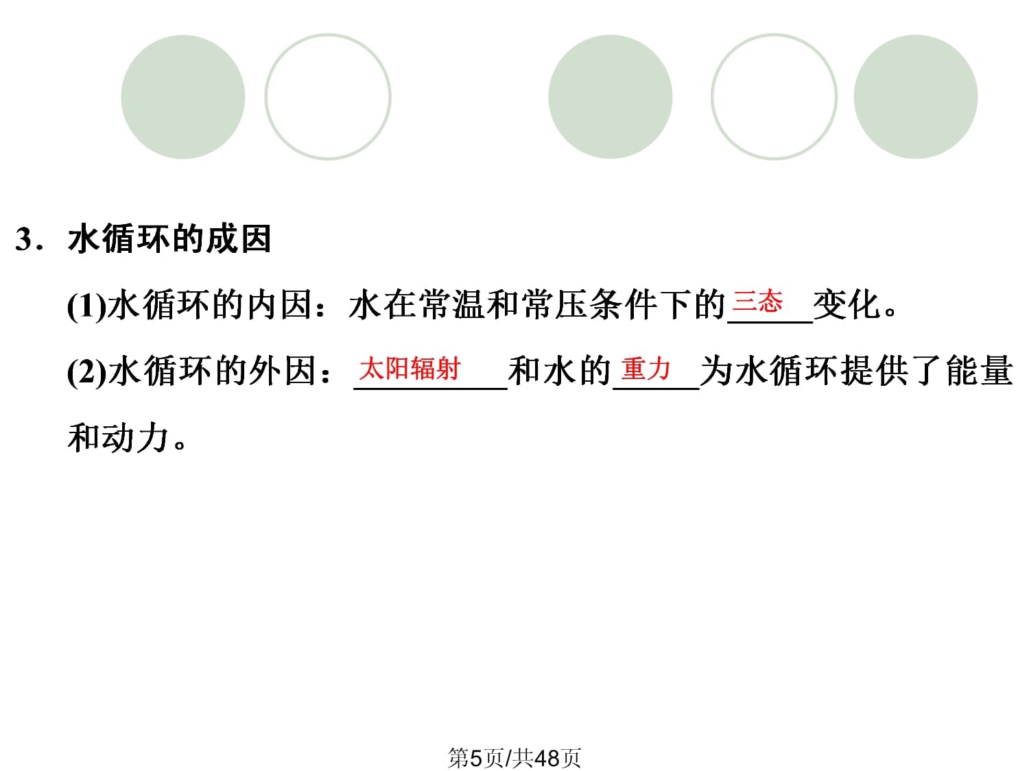 kok电子竞技高中地理自然地理环境中的物质运动和能量交换221几种重要的天气系统中图kok电子竞技必修_第5页