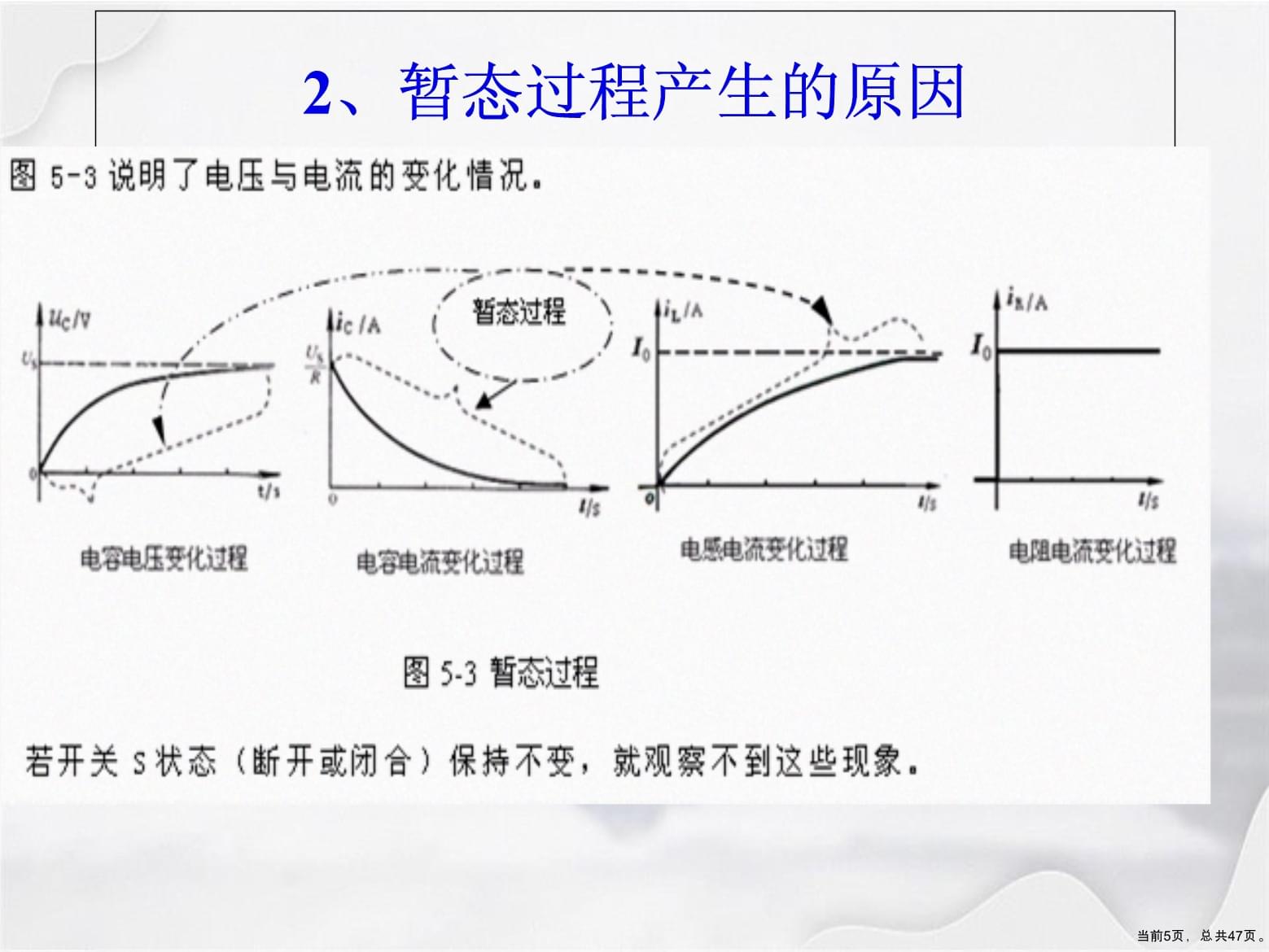 线性电路的暂态过程详解演示文稿_第5页