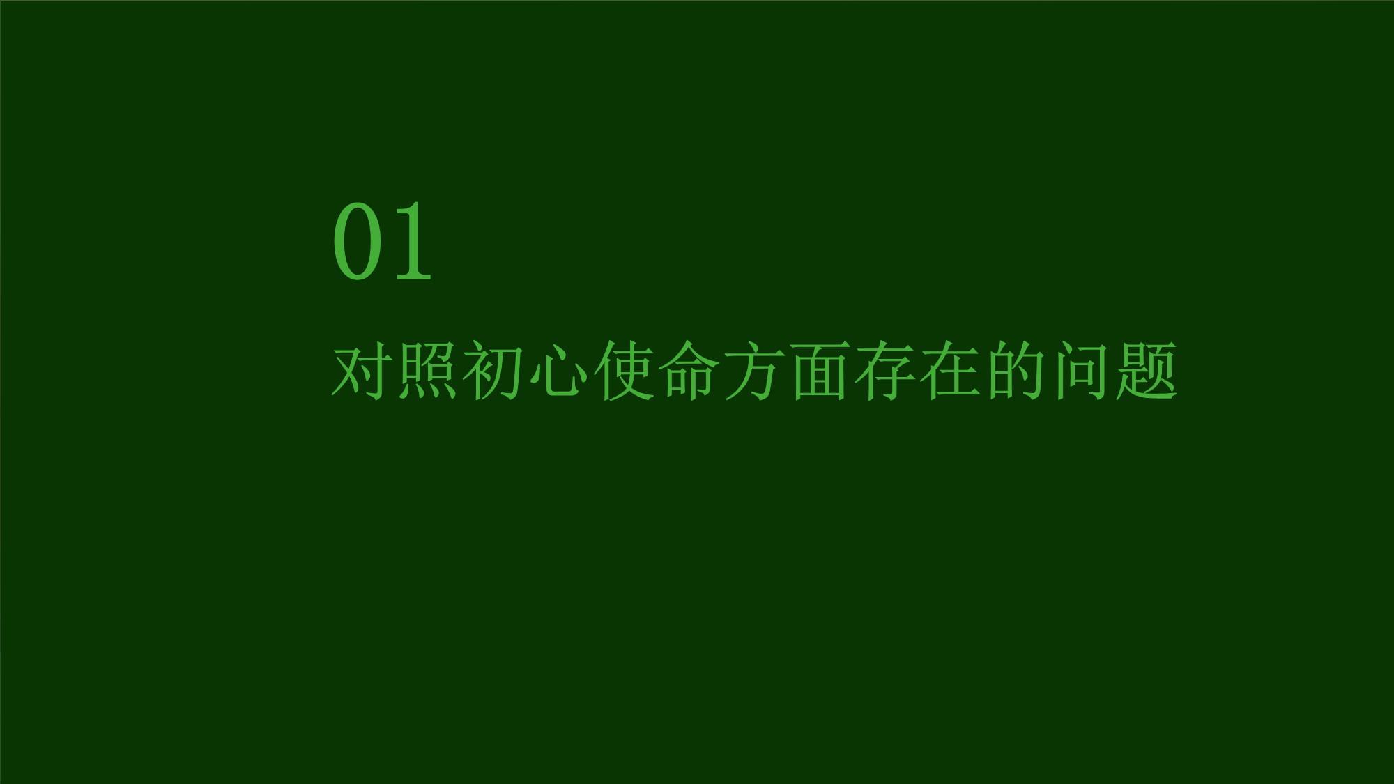 对照初心使命方面存在的问题及整改措施_第3页