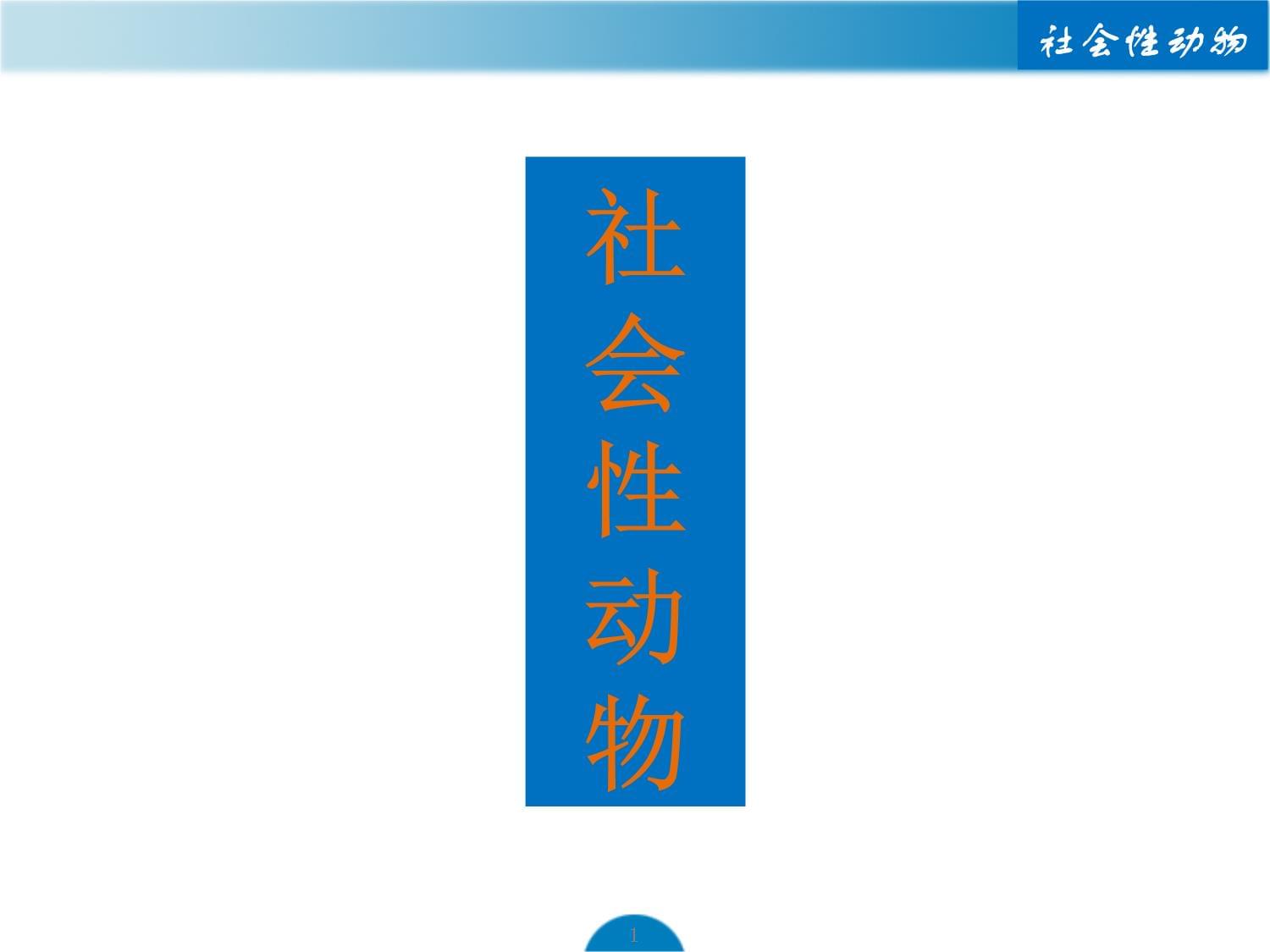 《社會性動物》讀書分享_第1頁