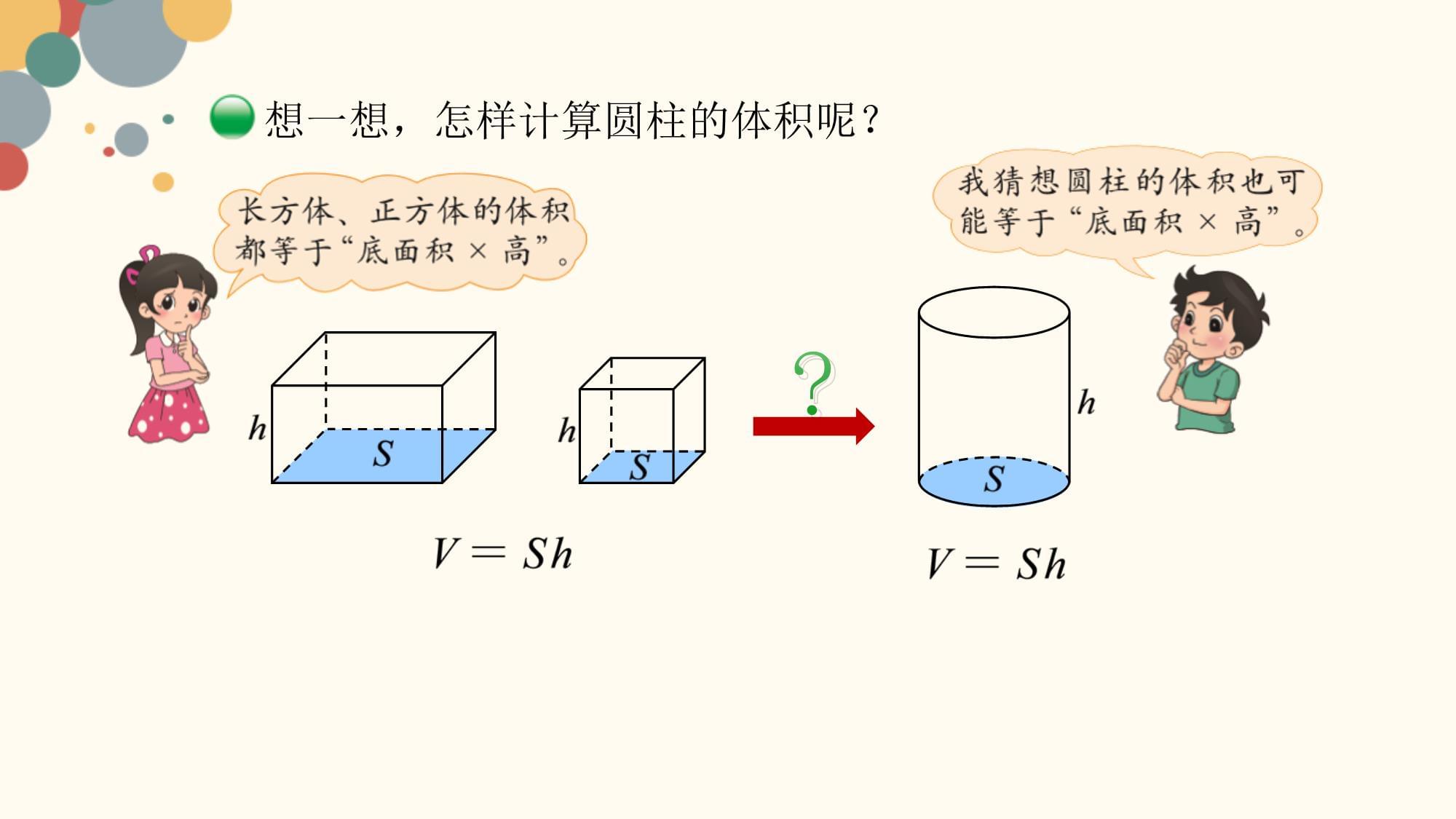 2025北师数学六下第一单元《圆柱的体积》课件_第3页