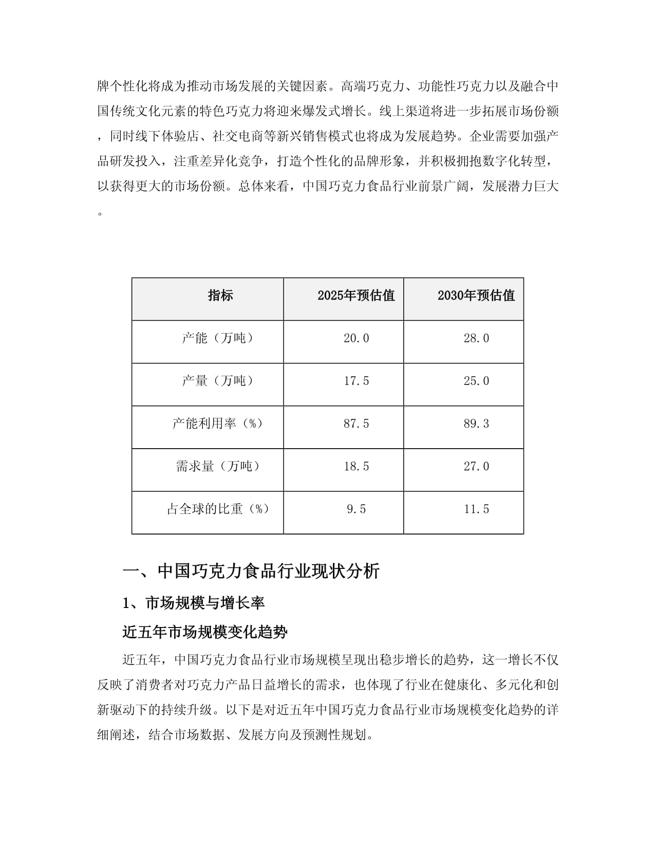 2025-2030中国巧克力食品行业发展趋势与前景展望战略研究kok电子竞技_第3页