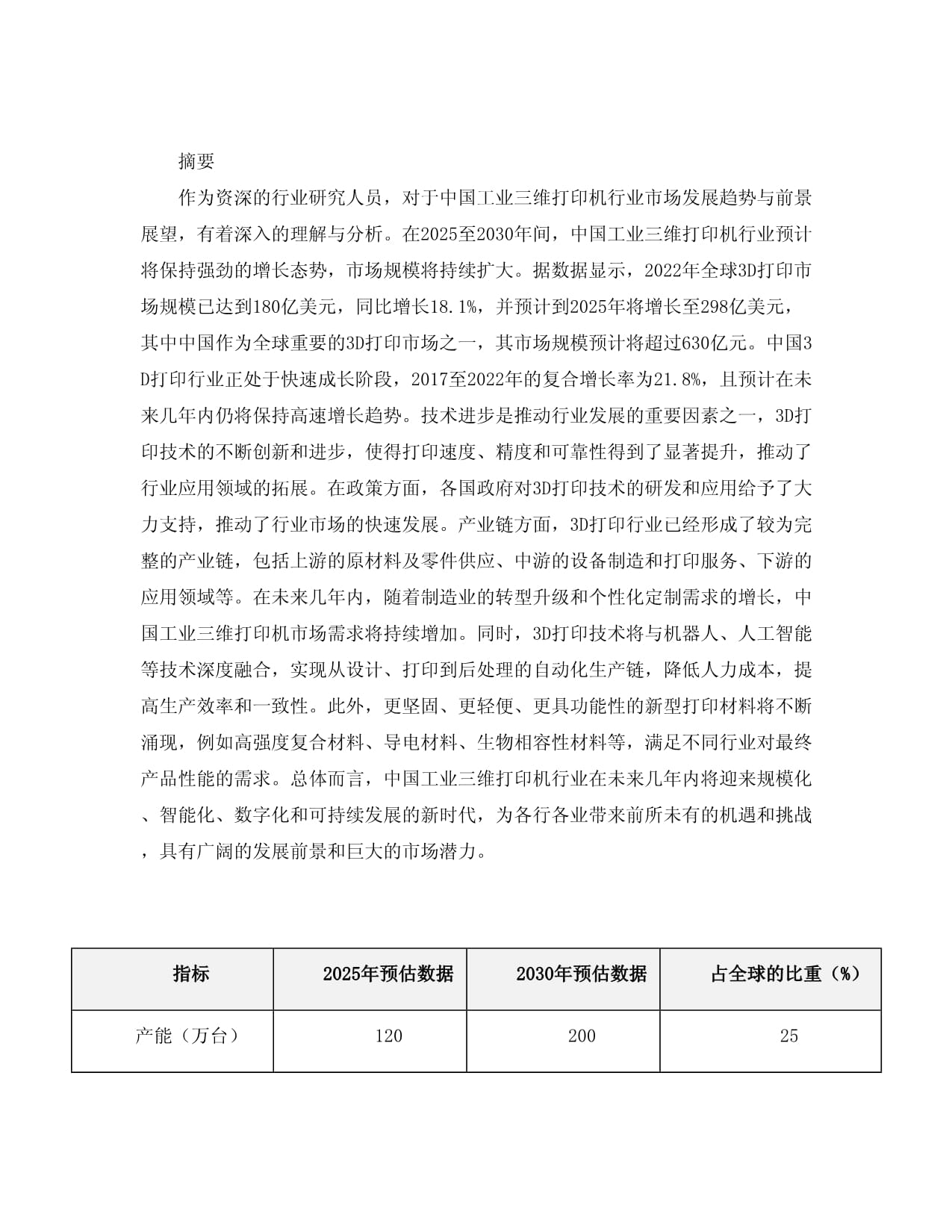 2025-2030中国工业三维打印机行业市场发展趋势与前景展望战略研究kok电子竞技_第3页