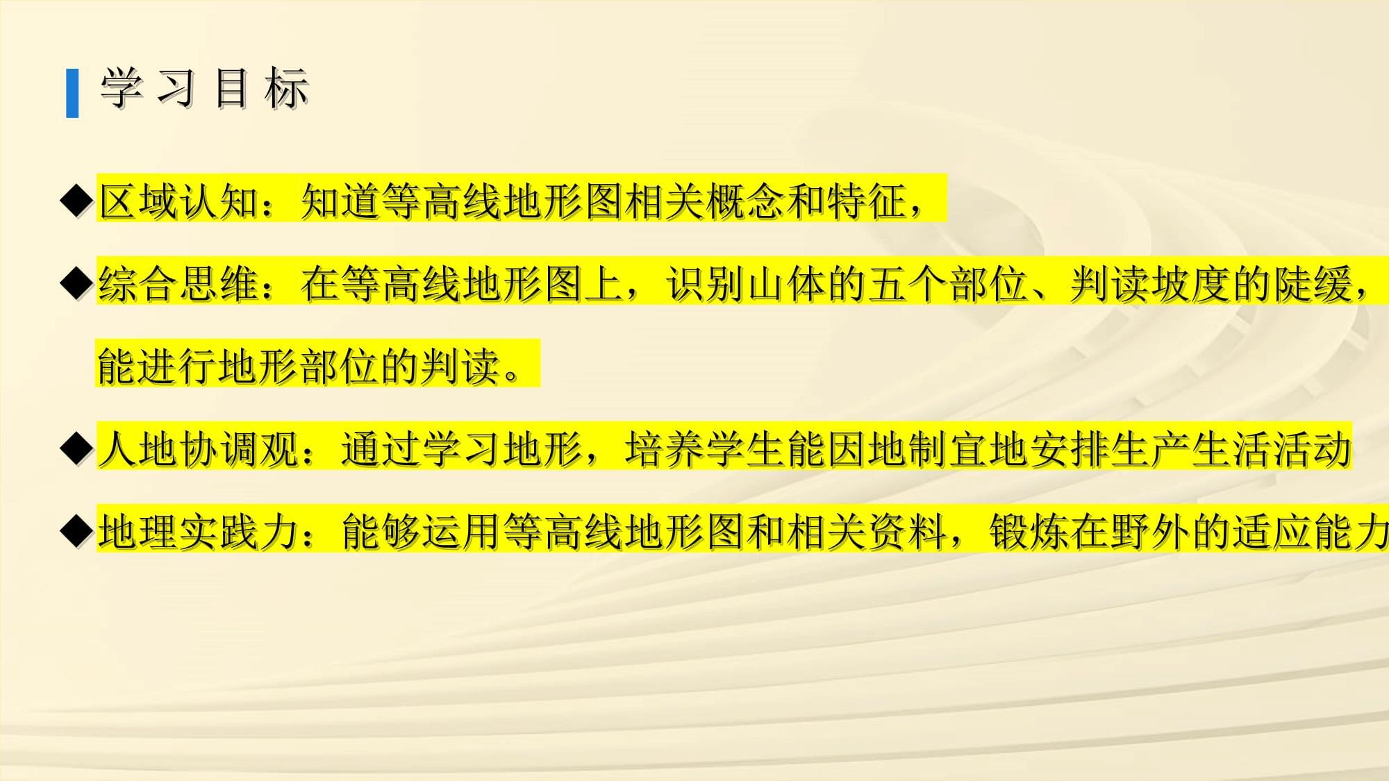 世界的地形-等高线地形图课件-2024-2025学年七kok电子竞技地理上学期（2024）湘教kok电子竞技_第2页