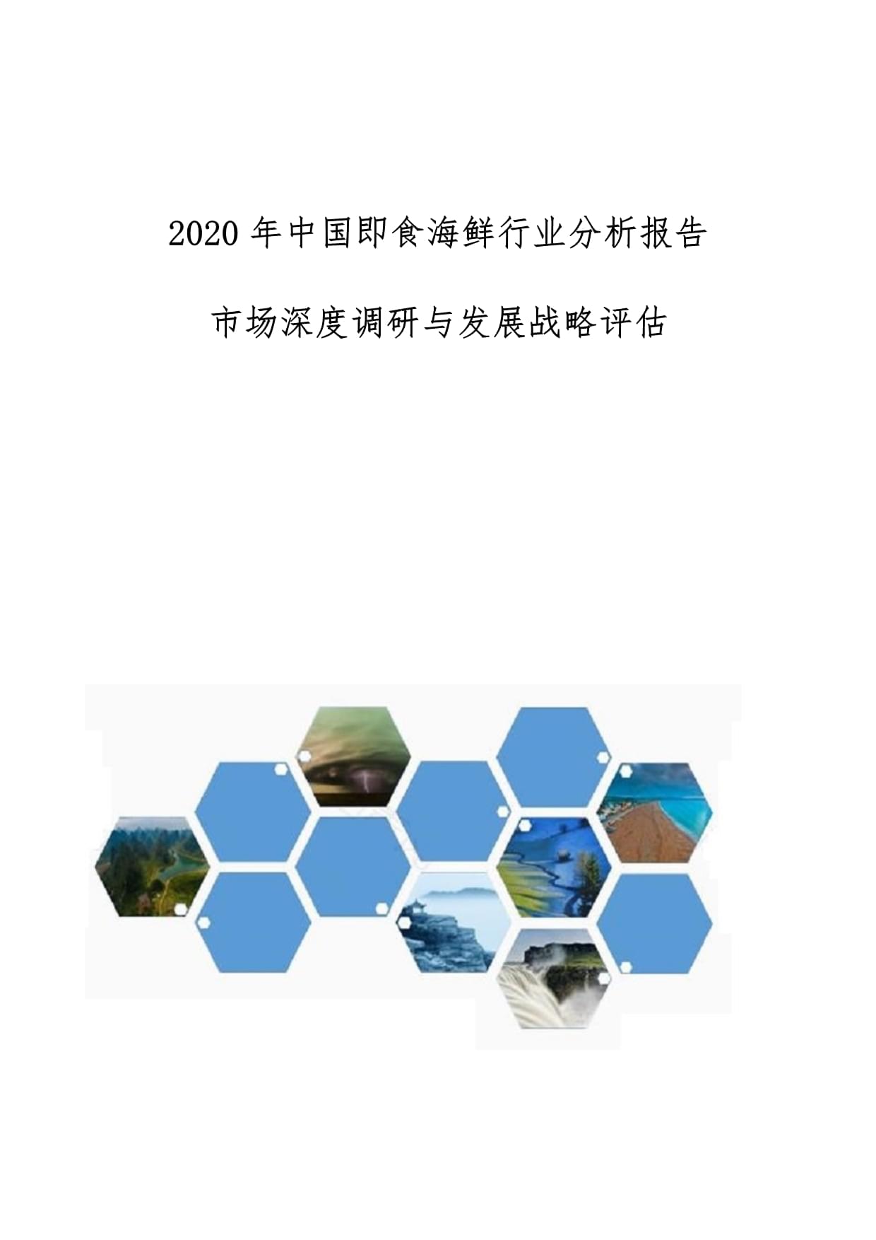 中国即食海鲜行业分析报告-市场深度调研与发展战略评估_第1页